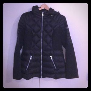 BRAND NEW, black down jacket